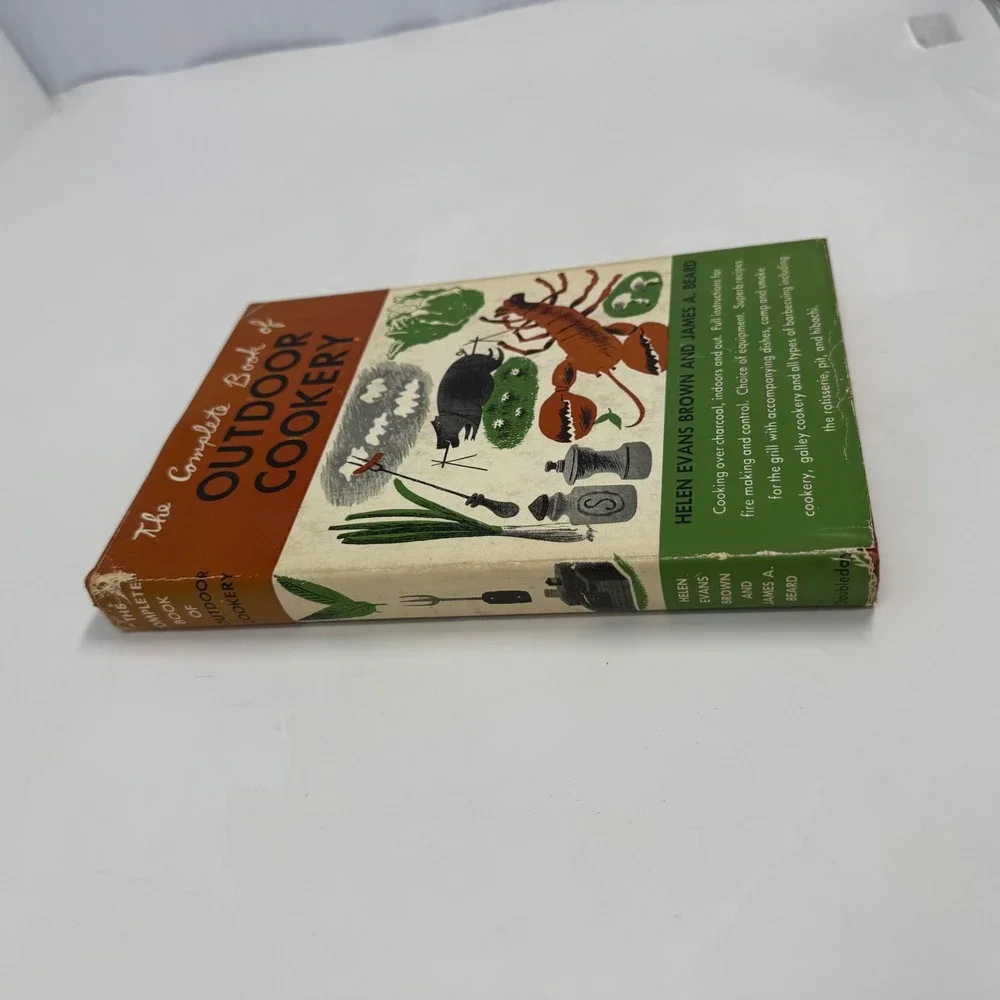 The Complete Book of Outdoor Cookery 1955 James Beard Helen Evans Brown 1st Ed